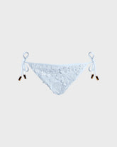 Bikini Bottom Embroidered Guipure Florale - White / Vilebrequin Discount