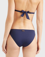 Mini brief Bikini Bottom Strass - Blue Navy / Vilebrequin Discount