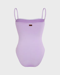 Bustier One-piece Swimsuit Solid - Purple Fleur / Vilebrequin Outlet