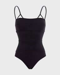 Sculpting One-piece Swimsuit Solid - Black / Vilebrequin Outlet