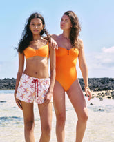 Swim Shorts Embroidered Starlettes - Petale / pink / Vilebrequin US