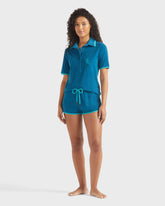 Terry Polo VBQ Line - Blue Peacock / Vilebrequin Sale