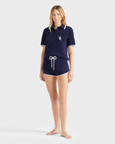 Terry Shorts VBQ Line - Blue Navy / Vilebrequin Discount