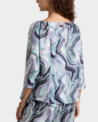 Silk Shirt Marble - White / Vilebrequin Online