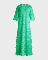 Guipure Kaftan Flowers Lace / Vilebrequin New