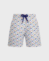 Boys Swim Trunks Micro Ronde des Tortues - White / Vilebrequin Sale