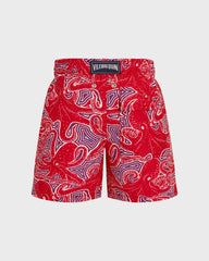 Boys Swim Trunks Hypnoctopus - Poppy red / Vilebrequin US