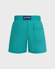 Boys Swim Shorts Water-reactive Whales - Disco green / Vilebrequin Online