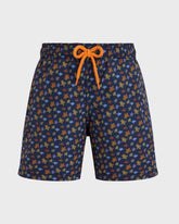 Boys Swim Shorts Micro Ronde Des Tortues - Orange Vitamin / Vilebrequin On sale