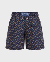 Boys Swim Shorts Micro Ronde Des Tortues - Orange Vitamin / Vilebrequin On sale