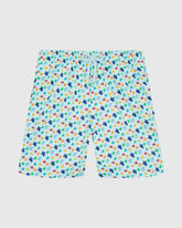 Boys Stretch Swim shorts Micro Ronde Des Tortues Rainbow - Blue Pacific / Vilebrequin For sale