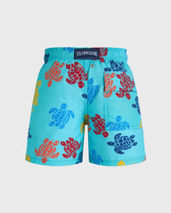 Boys Swim Shorts Ronde des Tortues Tricot / Vilebrequin US