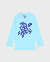 Boys Long sleeves Rashguard Turtle - Blue Oxygene / Vilebrequin Online