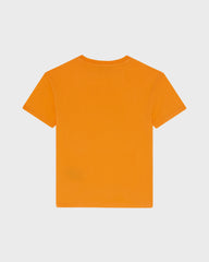 Boys Organic Cotton T-shirt Medusa - Orange Vitamin / Vilebrequin US