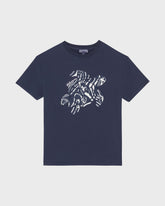 Boys T-shirt Printed Turtle Orcas / Vilebrequin Discount
