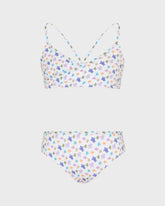 Girls Two pieces Swimsuit Micro Ronde des Tortues - White / Vilebrequin Outlet