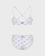 Girls Two pieces Swimsuit Micro Ronde des Tortues - White / Vilebrequin Outlet