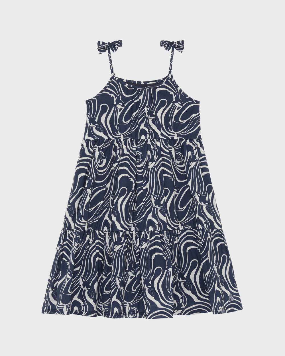 Girls Cotton Dress Orcas / Vilebrequin Discount