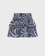 Girls Elastic Waist Skirt Orcas / Vilebrequin Outlet