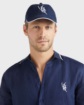 Linen Cap VBQ Line - Blue Navy / Vilebrequin Online