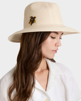 Natural Straw Hat Solid - Beige Sand Website | CHYE9401 / Vilebrequin Discount