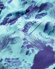 Cotton Voile Pareo Coral Reef - Blue Oxygene / Vilebrequin Sale