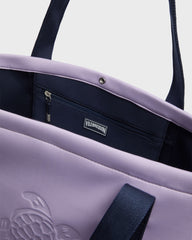 Neoprene Beach Bag Solid - Purple Fleur / Vilebrequin For sale