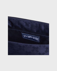Messenger Bag Turtle Dance Jacquard - Blue Navy / Vilebrequin Sale