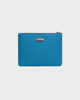 Unisex Neoprene Pouch Solid - Blue Peacock / Vilebrequin Discount