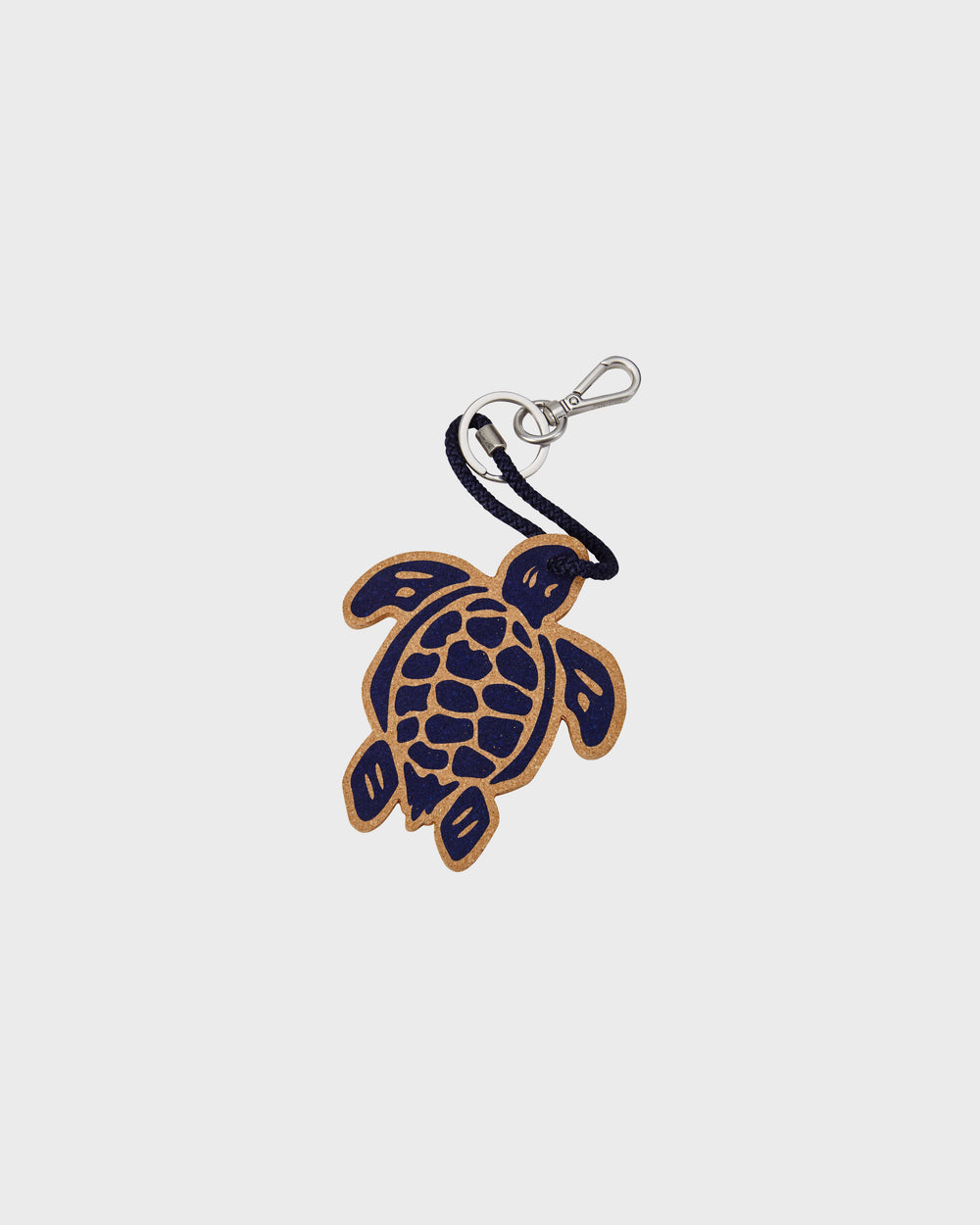 Turtle Cork Keyring - Blue Navy Keychains / Vilebrequin Outlet
