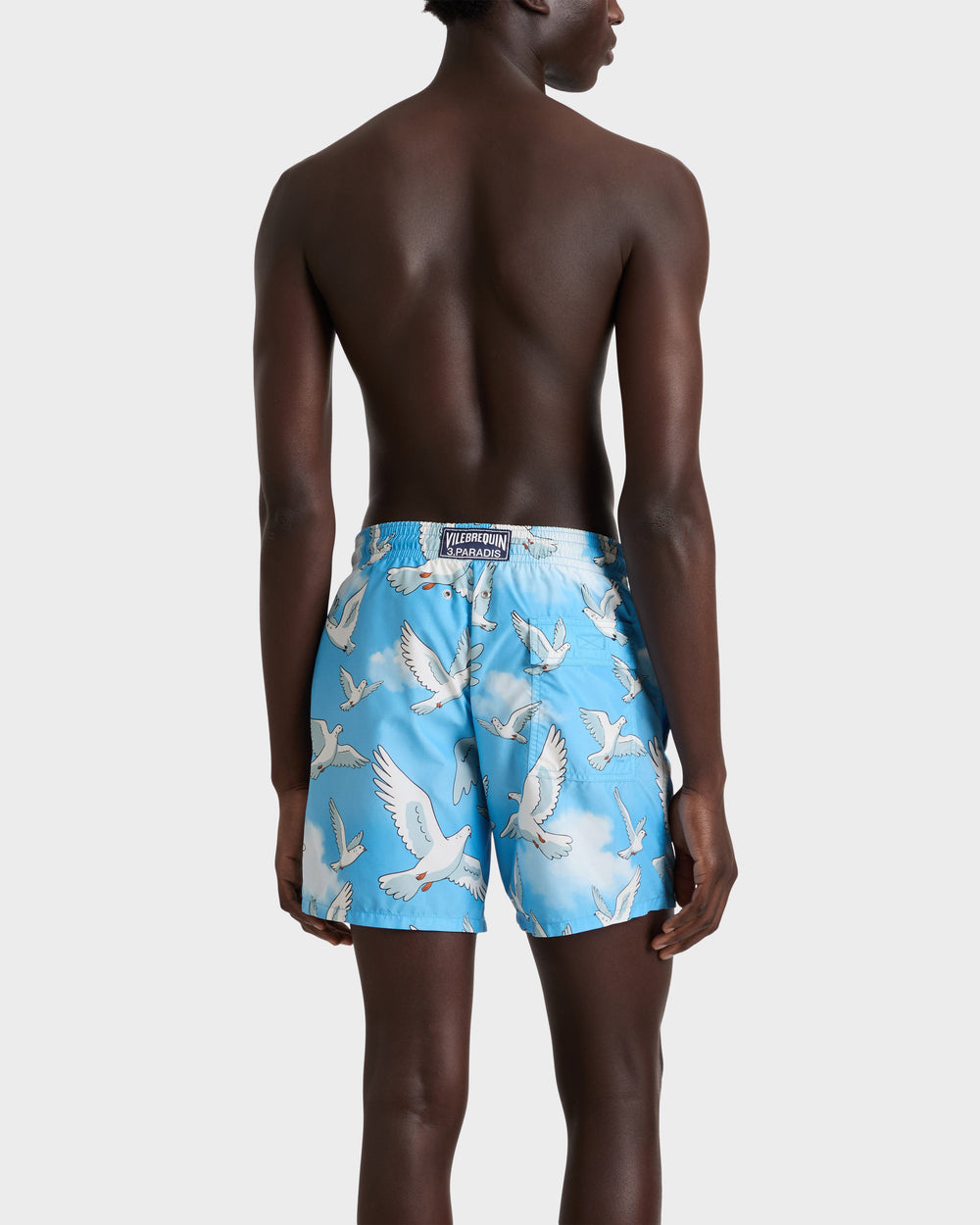 Swim Trunks Doves - VBQ x 3.PARADIS - Blue Jaipuy / Vilebrequin Online