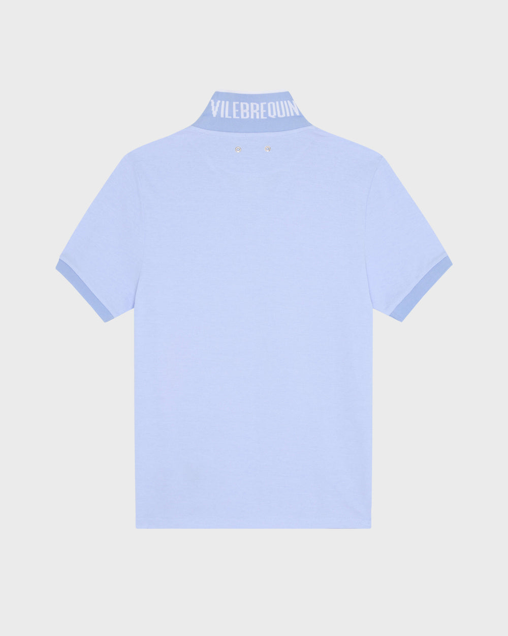 Cotton Polo Shirt Solid - Blue Cloudy / Vilebrequin US