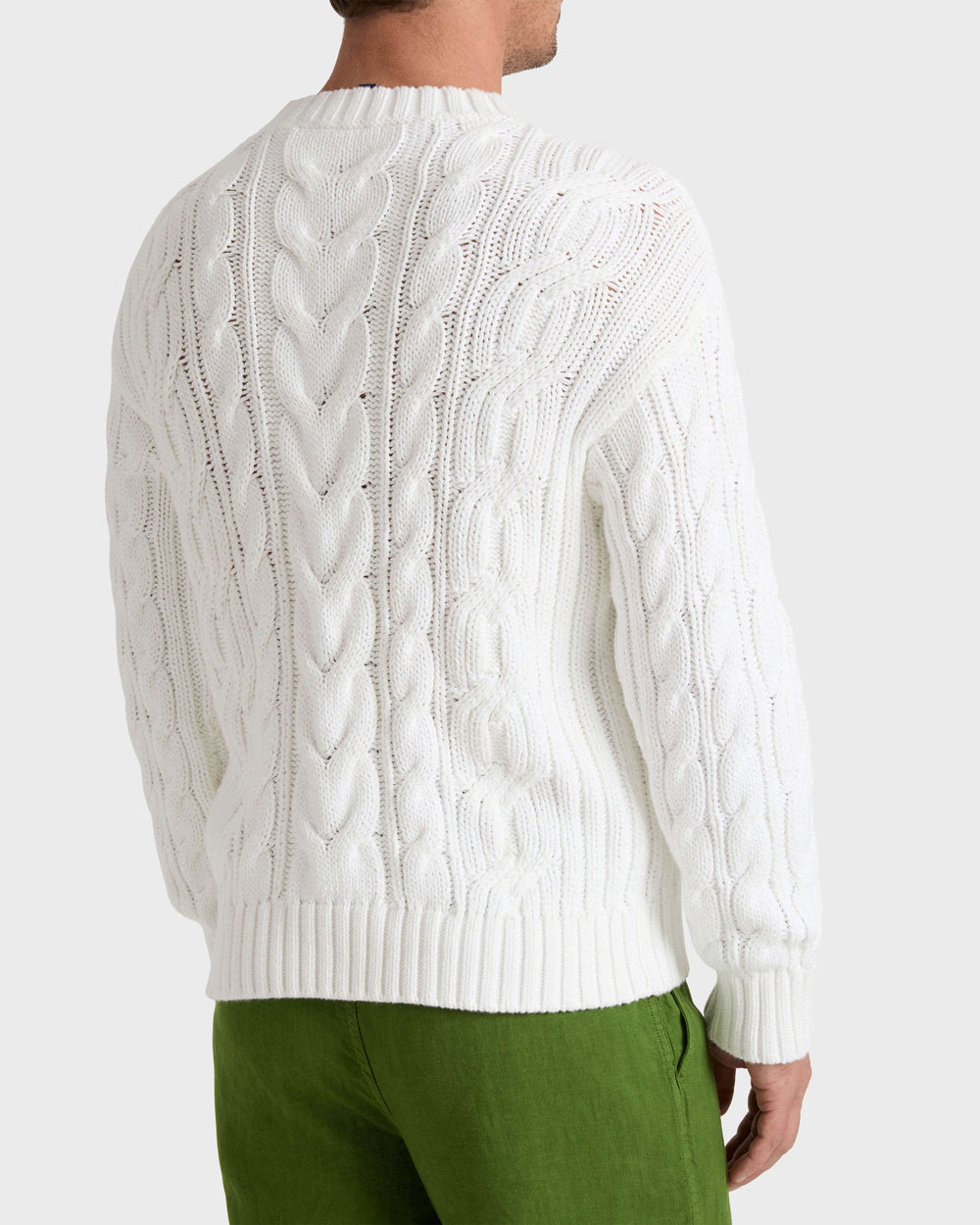 Cable-Knit Cotton Sweater / Vilebrequin Sale