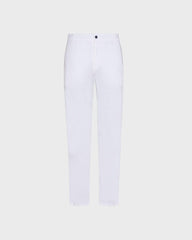 Straight Linen Pants Solid - White Pants / Vilebrequin For sale