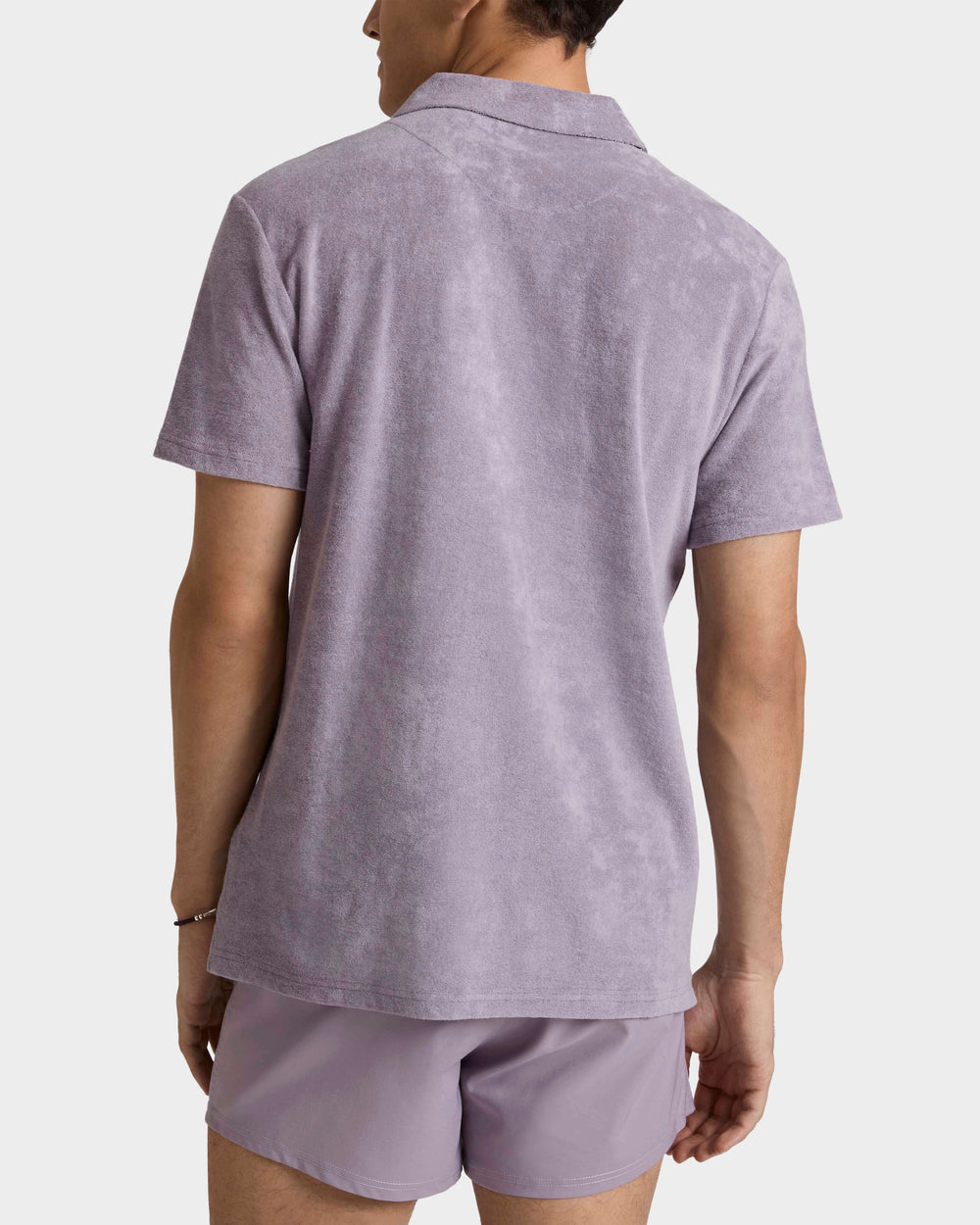 Terry Polo Shirt Solid - Purple Ouragan / Vilebrequin US