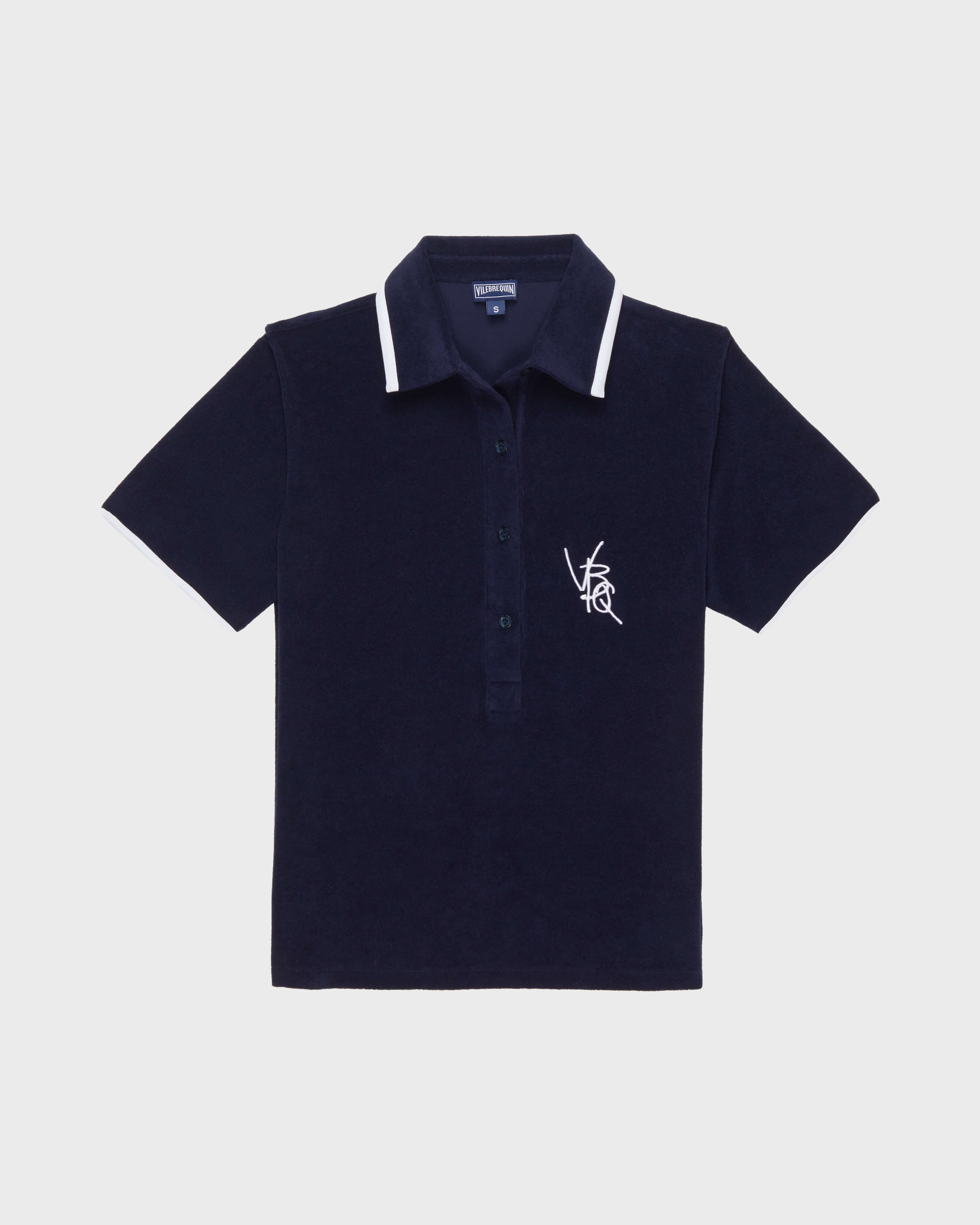 Terry Polo VBQ Line - Blue Navy / Vilebrequin For sale
