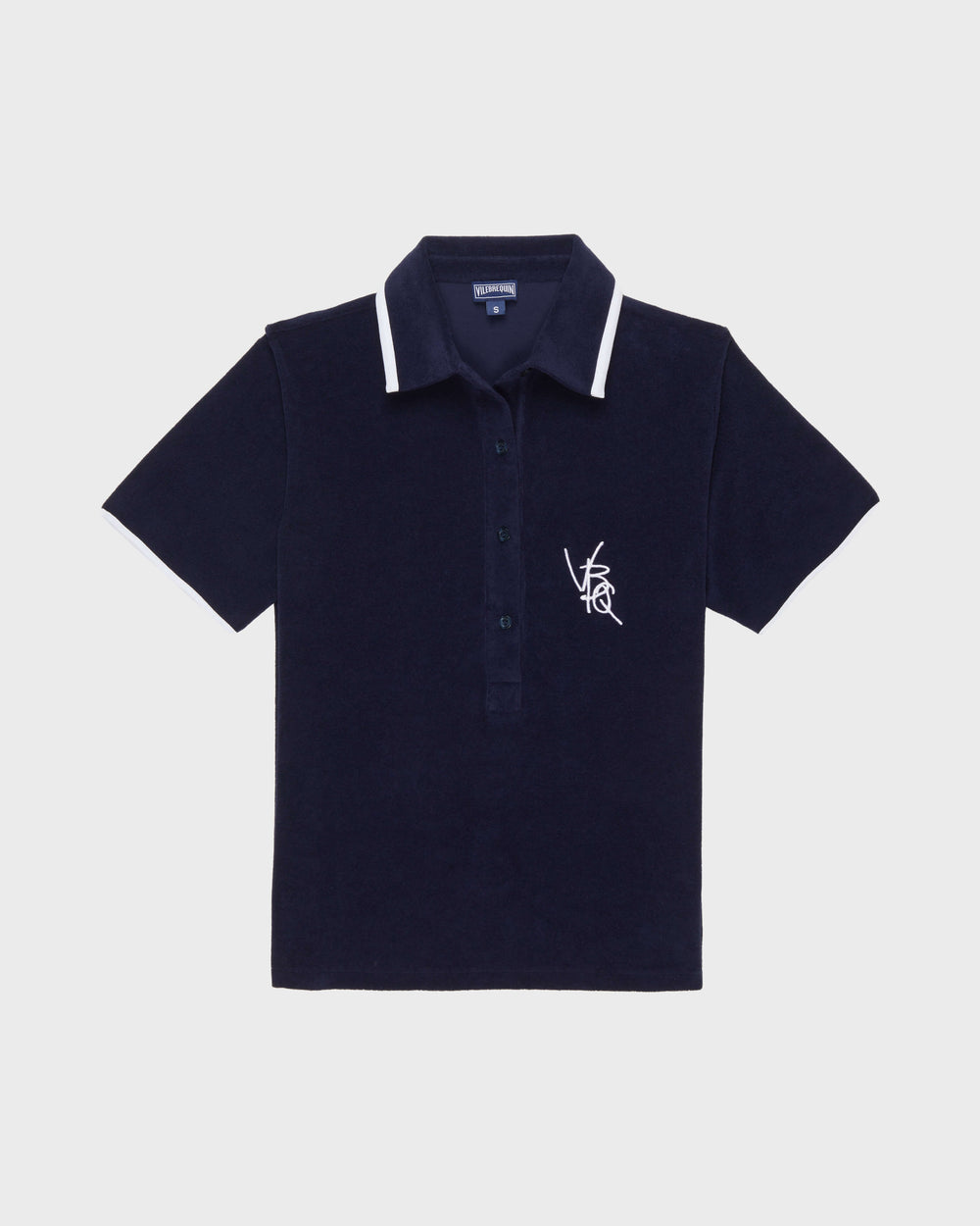 Terry Polo VBQ Line - Blue Navy / Vilebrequin For sale