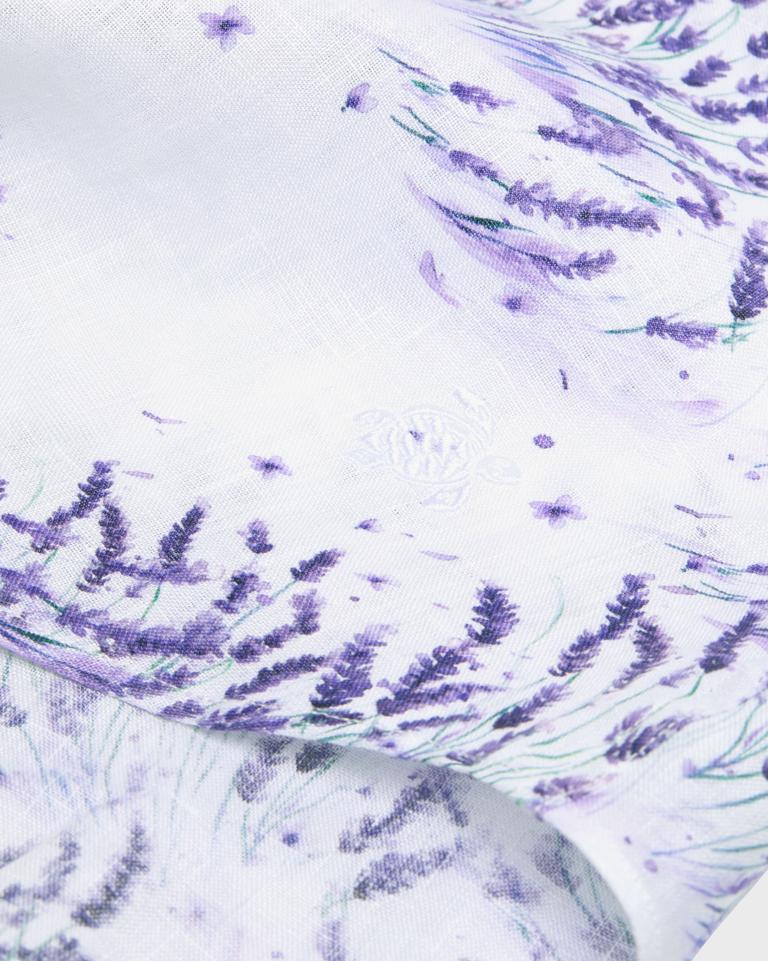 Linen Shirt Lavender - White / Vilebrequin Outlet