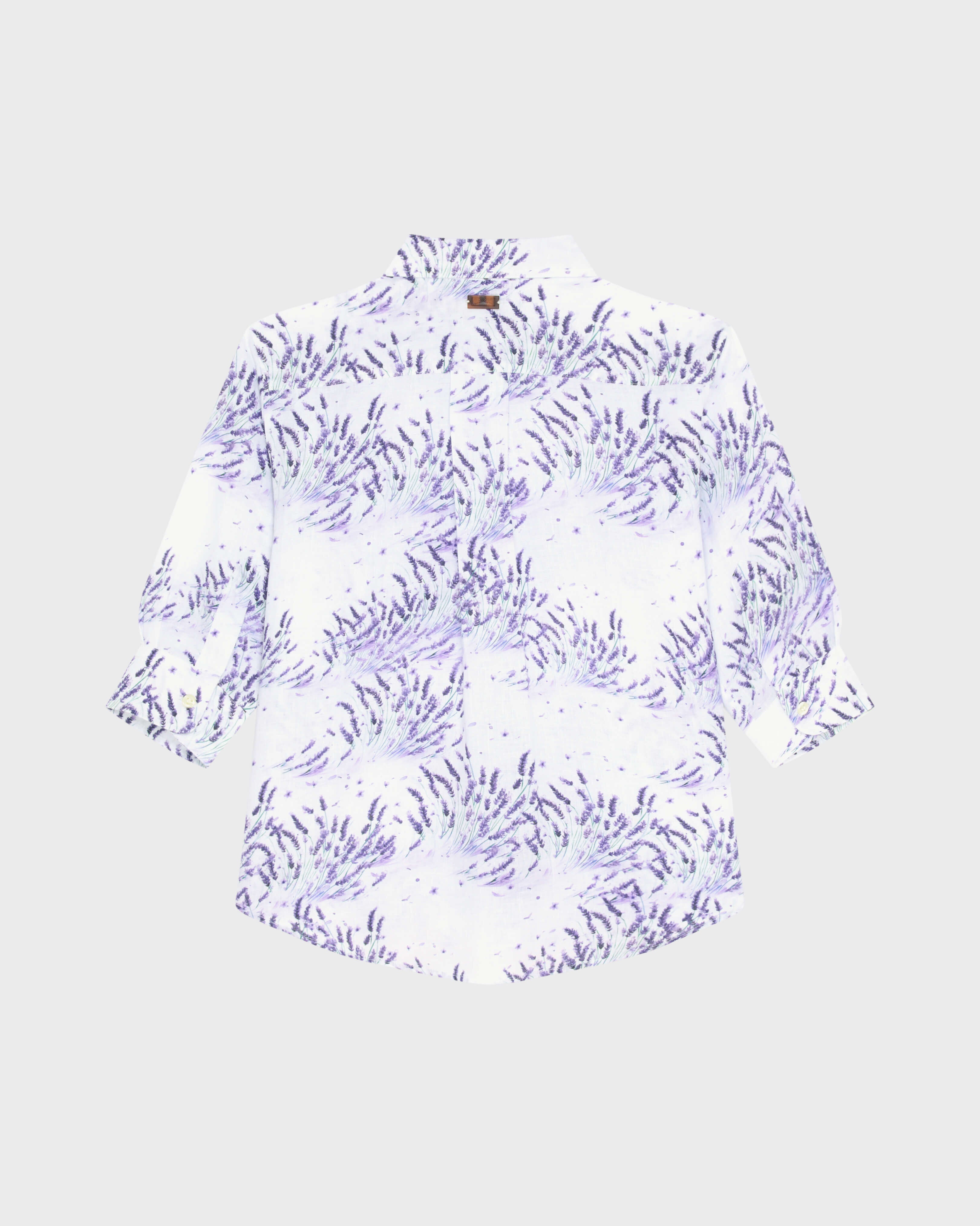Linen Shirt Lavender - White / Vilebrequin Outlet