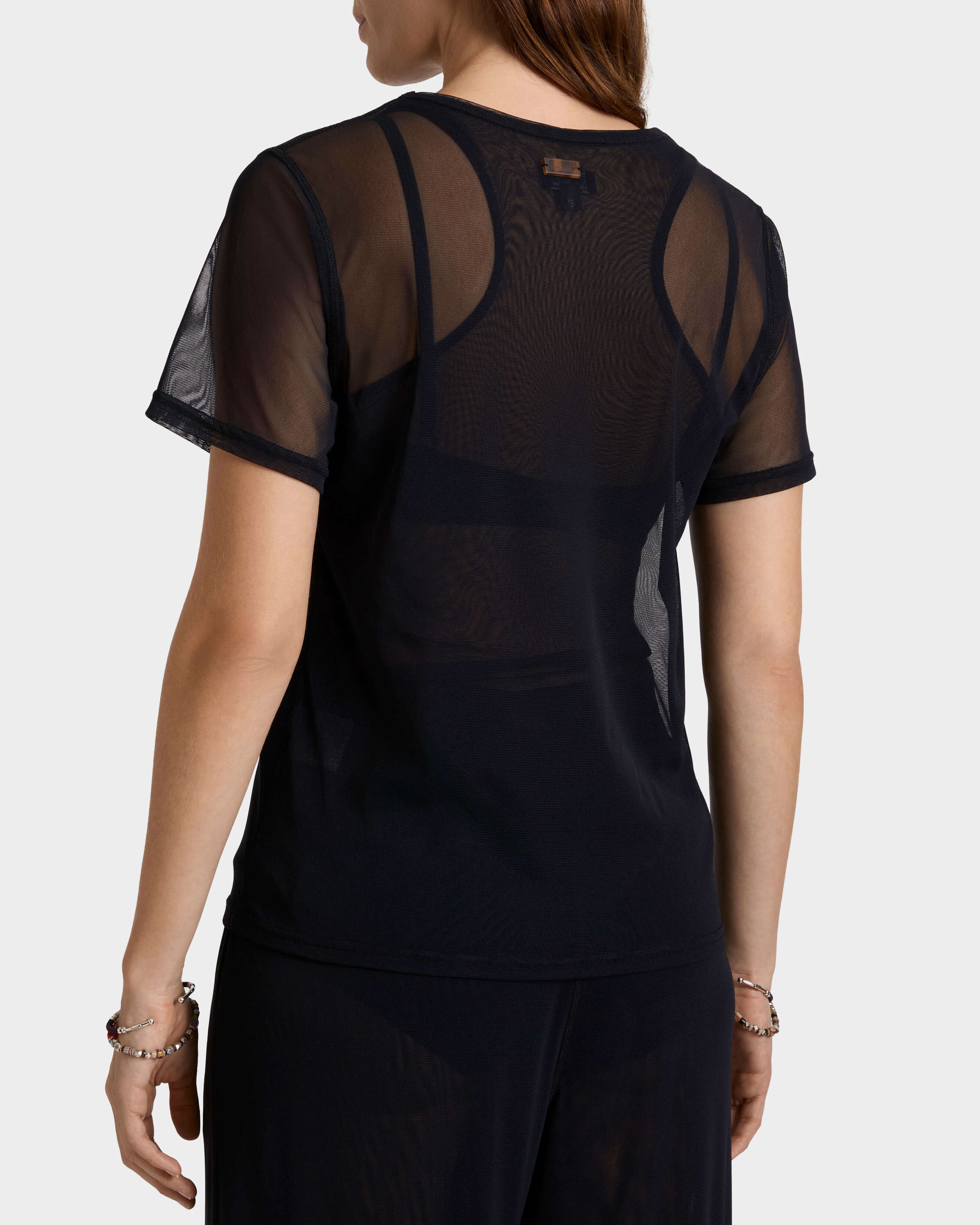 Tulle T-shirt Solid - Black / Vilebrequin New