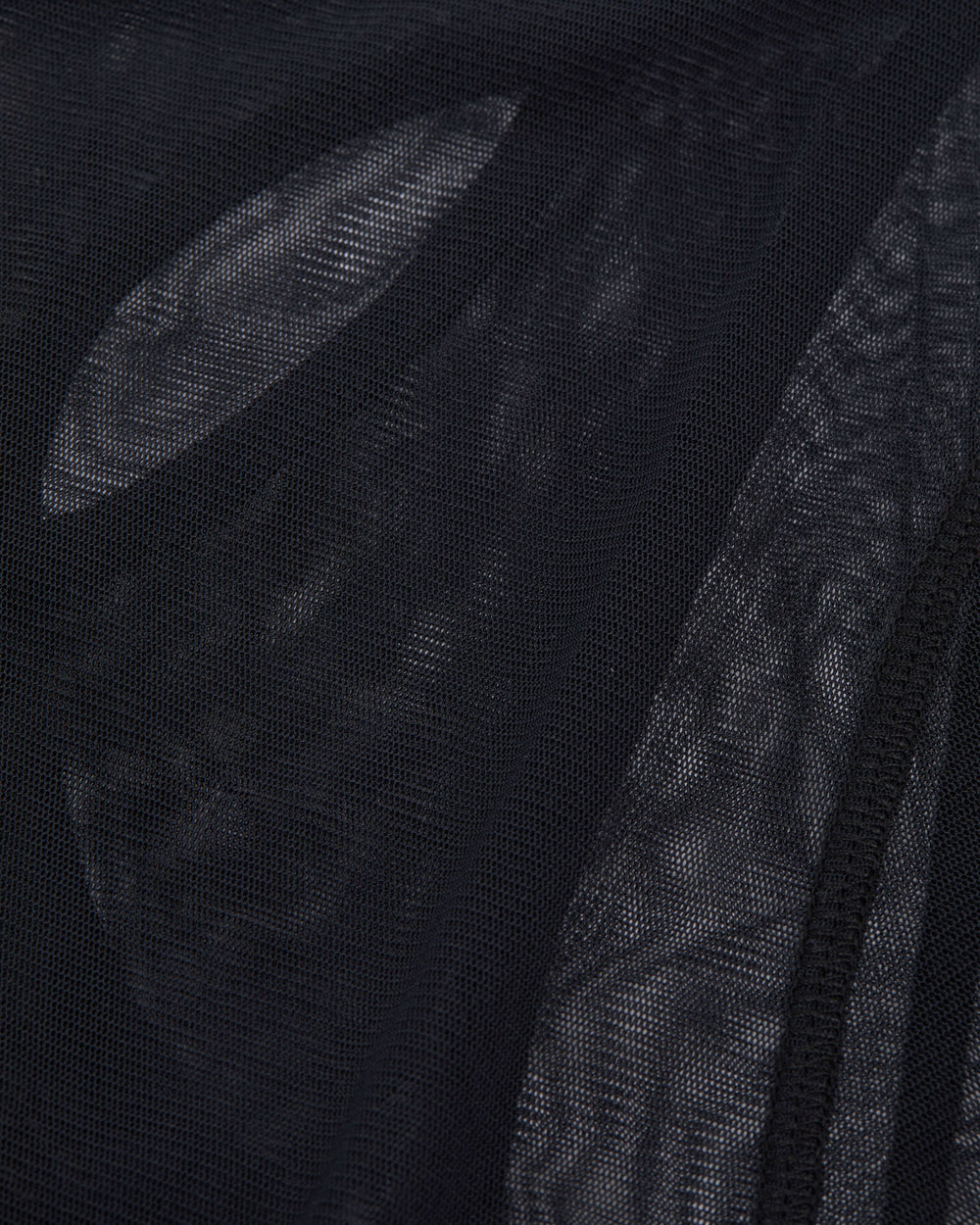 Tulle T-shirt Solid - Black / Vilebrequin New
