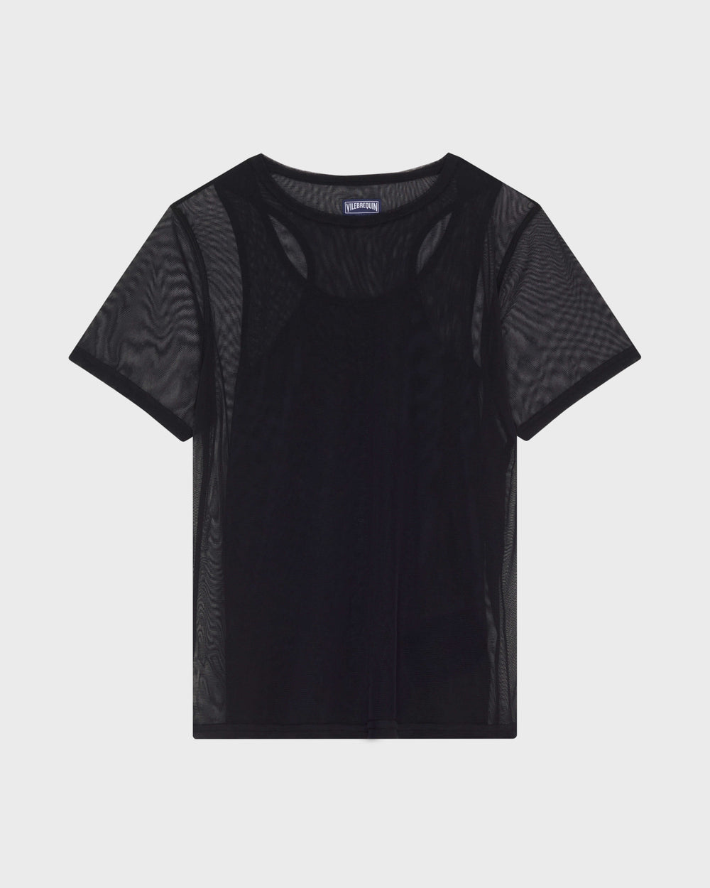 Tulle T-shirt Solid - Black / Vilebrequin New