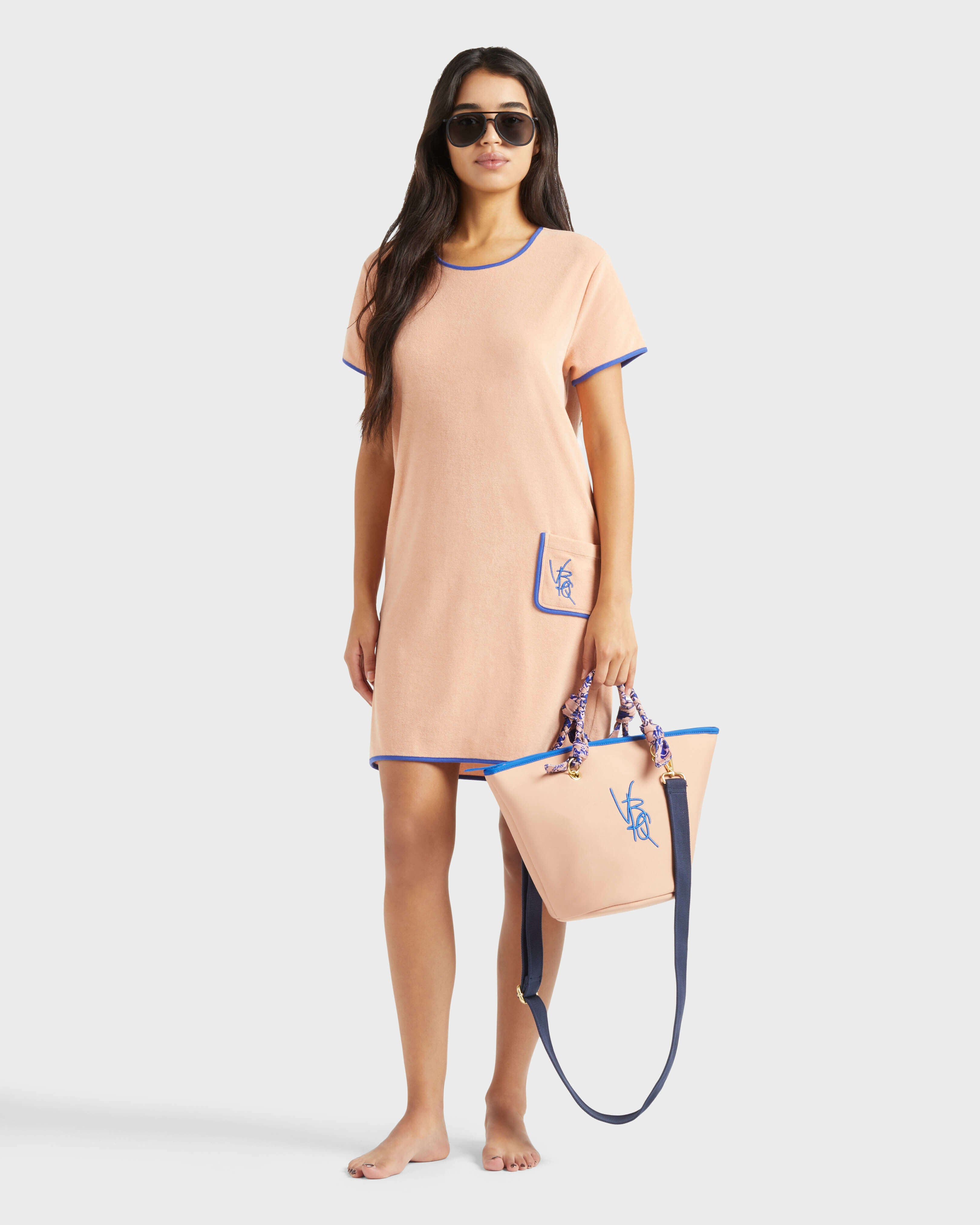 Terry Dress VBQ Line - Pink Blush / Vilebrequin Online
