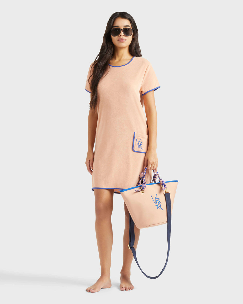 Terry Dress VBQ Line - Pink Blush / Vilebrequin Online