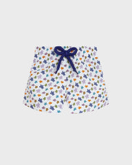 Baby Swim Trunks Micro Ronde des Tortues - White / Vilebrequin For sale