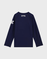 Unisex RashguardSolid - Blue Navy Website | GSZU2R35 / Vilebrequin New