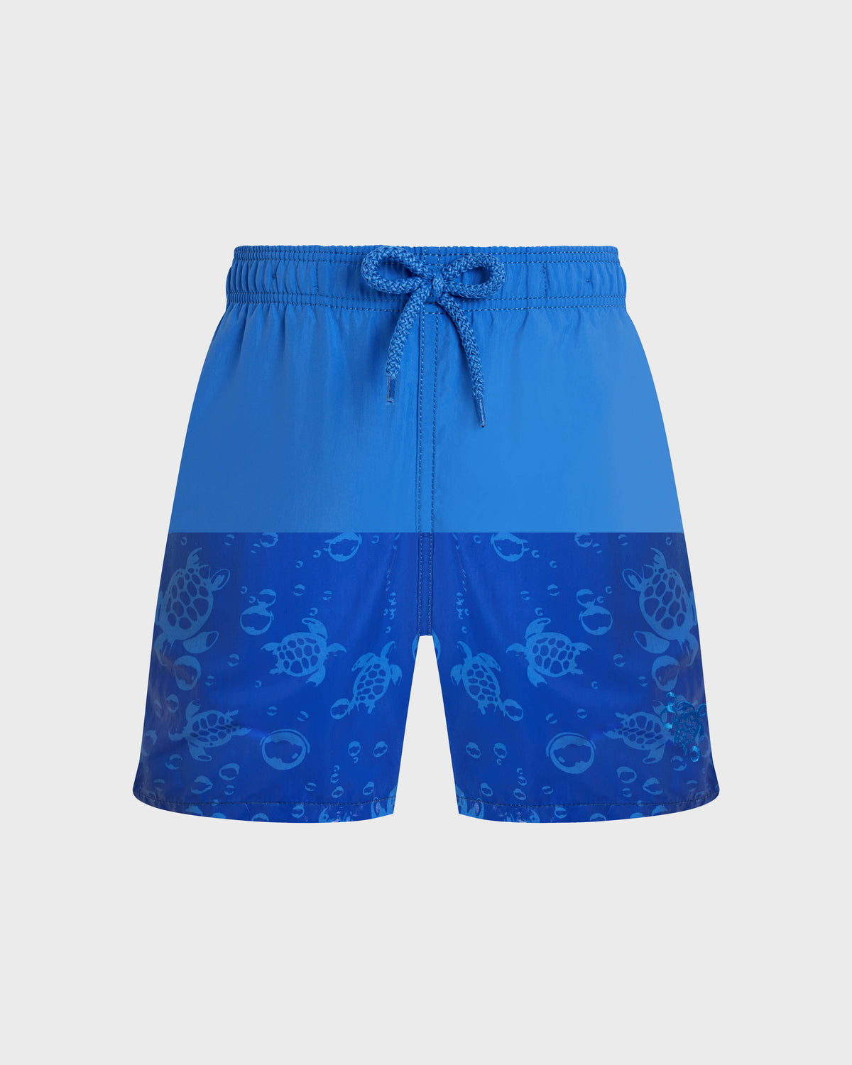 Boys Swim Trunks Water-reactive Bubble Turtles 3D - Blue Earthenware / Vilebrequin Online