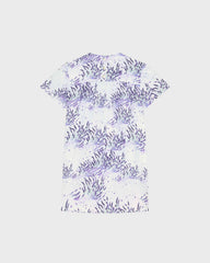 Girls Linen Dress Lavender - White / Vilebrequin Online