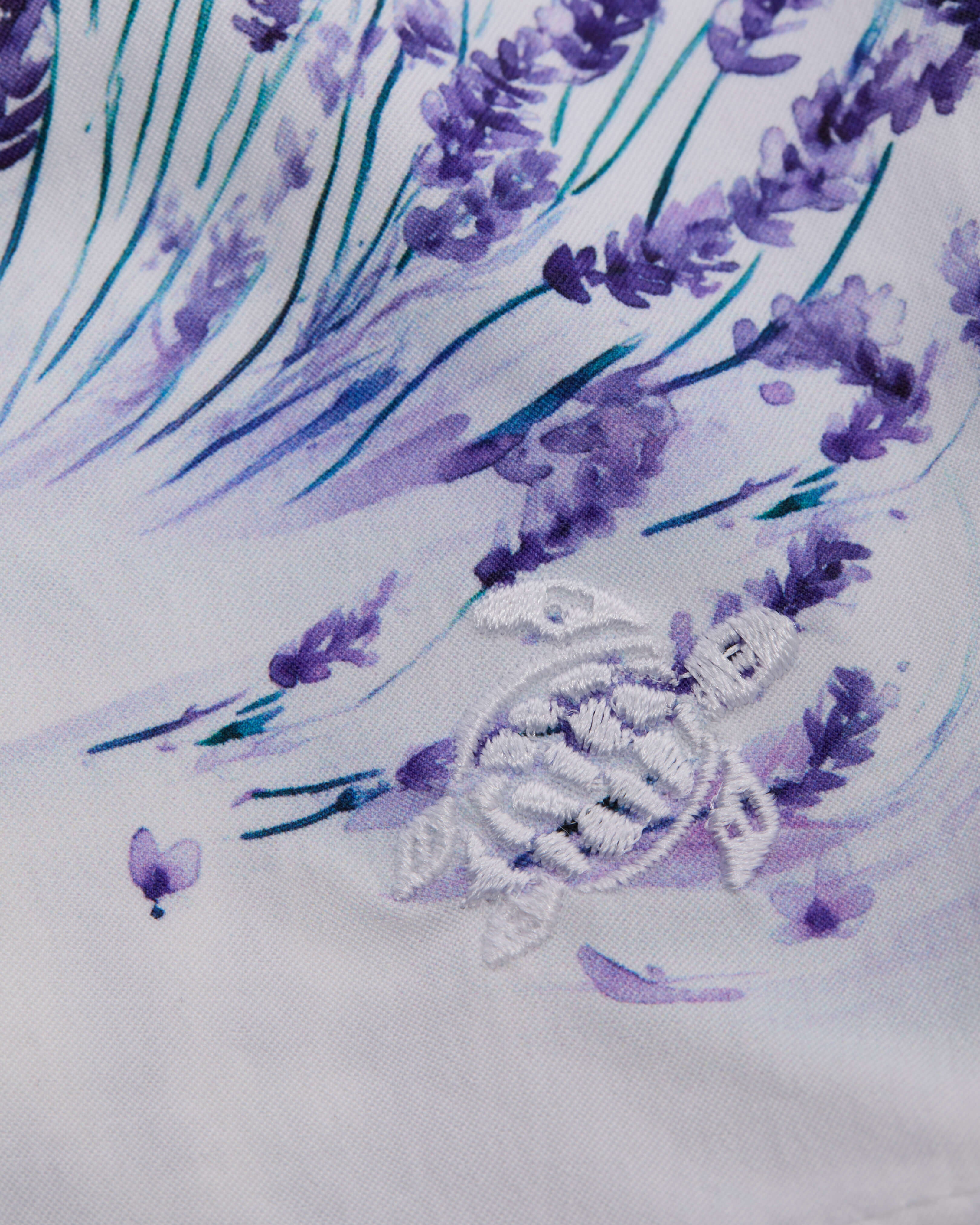 Girls Swim Trunks Lavender - White / Vilebrequin Sale