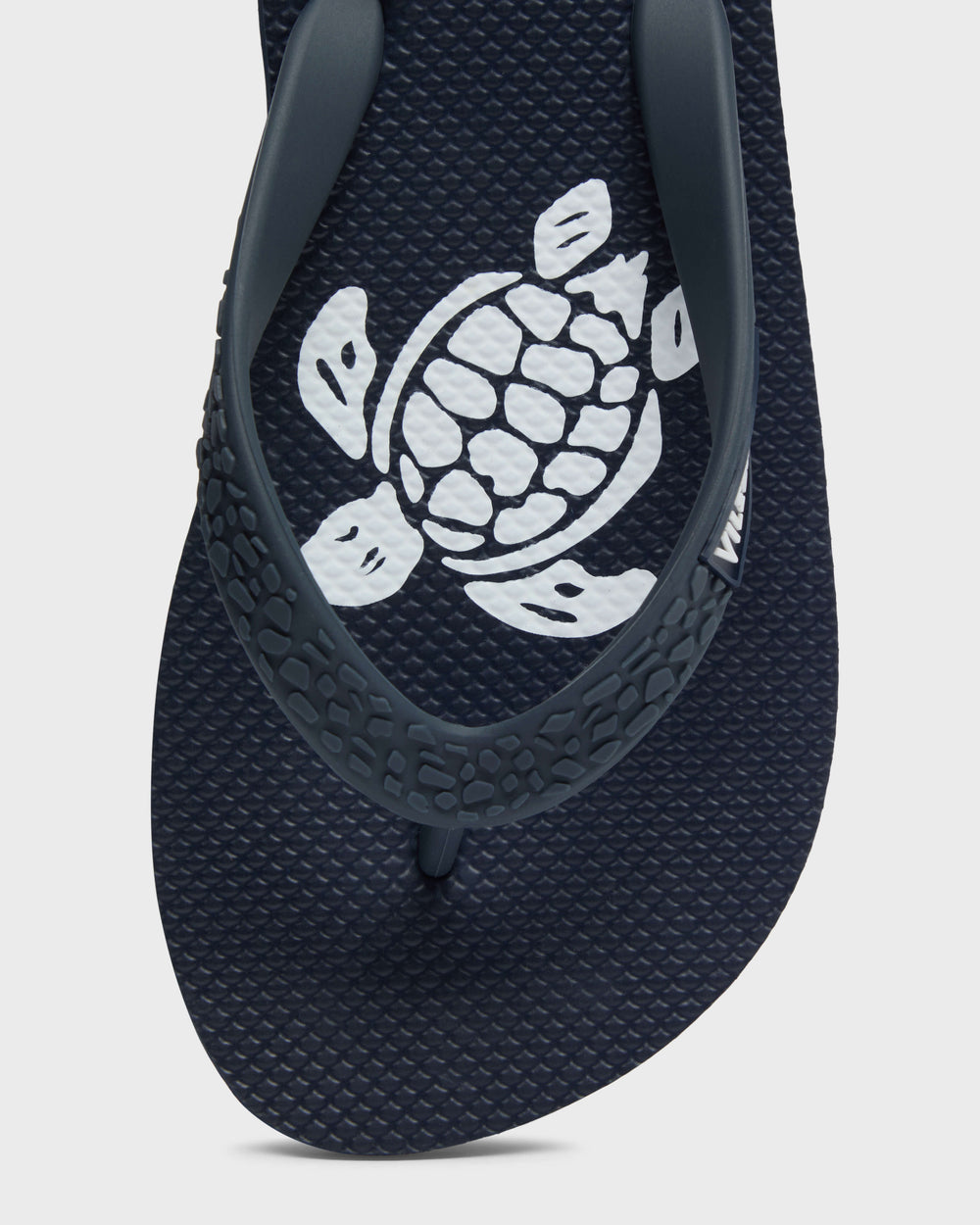 Kids Flip Flops Turtles - Blue Navy / Vilebrequin On sale